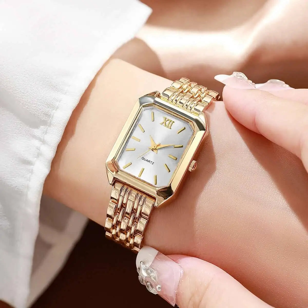 Rectangle Quartz Women’s Watch