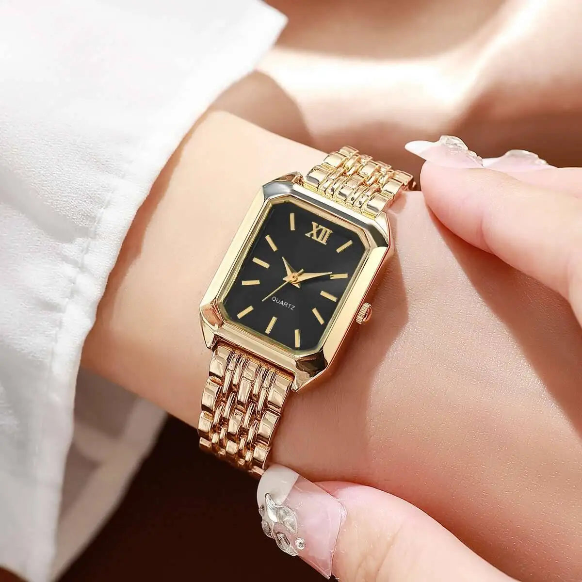 Rectangle Quartz Women’s Watch