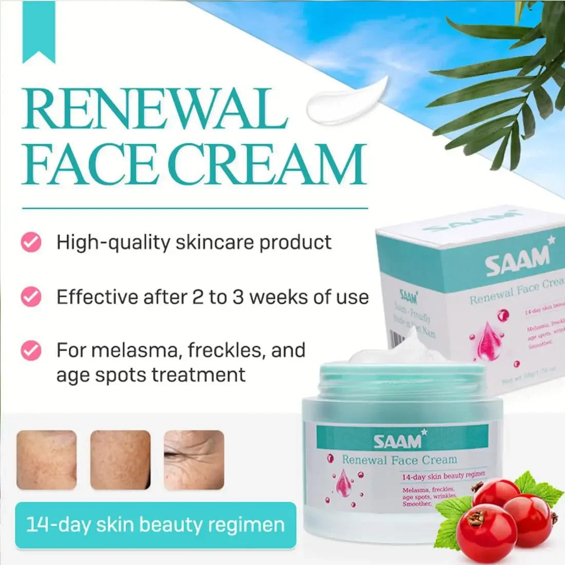 Face Renewal Cream SAAM MLADC & P