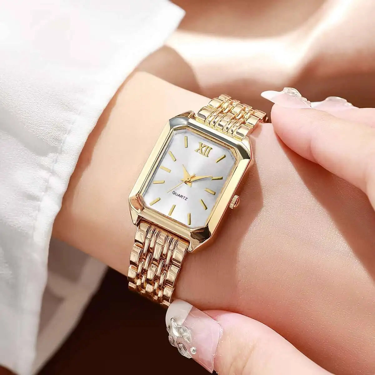 Rectangle Quartz Women’s Watch